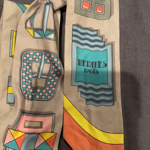 Hermès Paris silk scarf twill - Picture 3 of 3